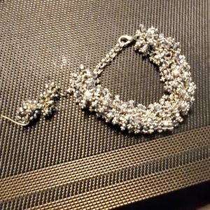 Bracelet w earrings